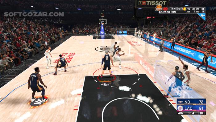 دانلود NBA 2K22 - دانلود بازی بازی بسکتبال برای کامپیوتر - سافت گذر