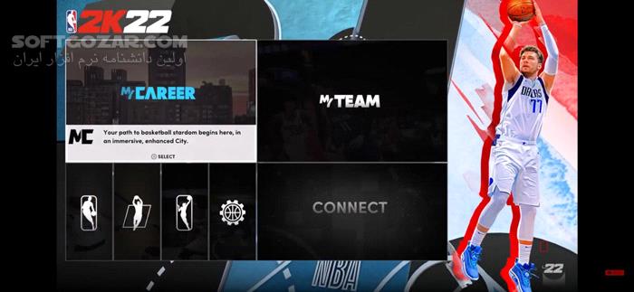 دانلود NBA 2K22 - دانلود بازی بازی بسکتبال برای کامپیوتر - سافت گذر