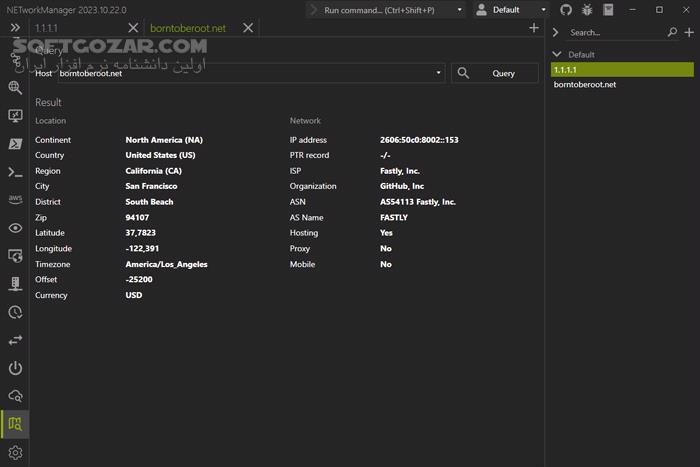 دانلود NETworkManager 2025.8.10.0 - دانلود مدیریت شبکه - سافت گذر
