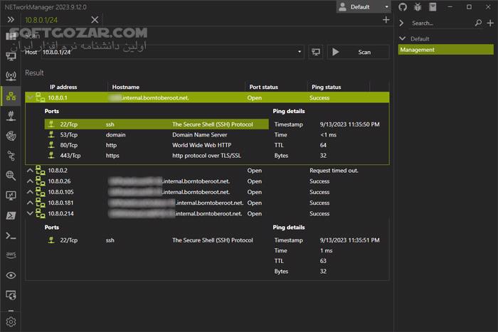 دانلود NETworkManager 2025.8.10.0 - دانلود مدیریت شبکه - سافت گذر