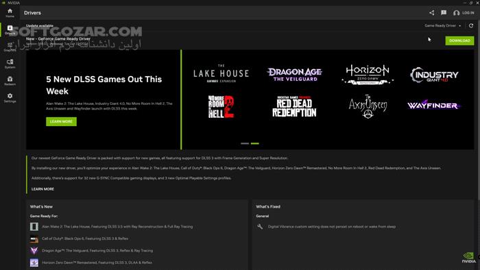 دانلود NVIDIA App 11.0.5.420 - دانلود انویدیا اپ - سافت گذر