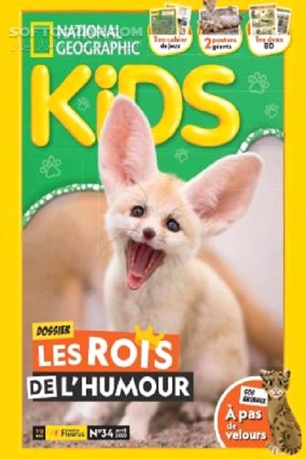 دانلود مجله تخصصی برای کودکان تا سطح دانش آنها بالا برود - دانلود کتاب مجله National Geographic Kids آوریل 2020 - سافت گذر
