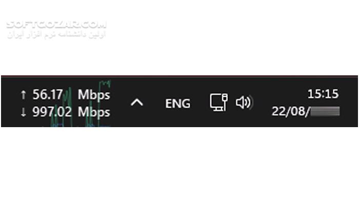 دانلود NetSpeedTray 1.2.4 - دانلود تست سرعت اینترنت - سافت گذر