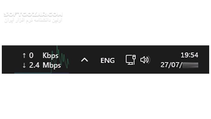 دانلود NetSpeedTray 1.2.4 - دانلود تست سرعت اینترنت - سافت گذر