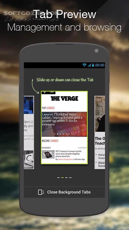 دانلود Next Browser 3.0 for Android +4.0 - دانلود مرورگر جدید شرکت GO + افزونه ها برای اندروید - سافت گذر
