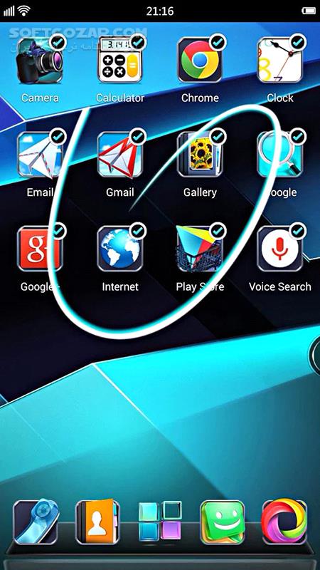 دانلود Next Launcher 3D 3.7.3.2 for Android +3.0 - دانلود لانچر جدید و زیبای شرکت Go (نسخه پچ شده) + ویجت برای اندروید - سافت گذر