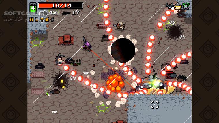 دانلود Nuclear Throne - دانلود بازی تاج و تخت هسته‌ای - سافت گذر