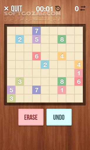 NumberLink Sudoku Style Game 1 15 for Android تصاویر نرم افزار  - سافت گذر