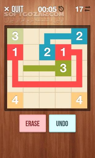 NumberLink Sudoku Style Game 1 15 for Android تصاویر نرم افزار  - سافت گذر