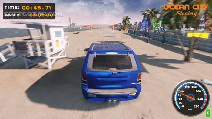دانلود Ocean City Racing Redux - دانلود بازی ماشین مسابقه ای برای کامپیوتر - سافت گذر
