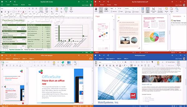 دانلود OfficeSuite Premium 9.00.57653 - دانلود آفیس سوئیت - سافت گذر