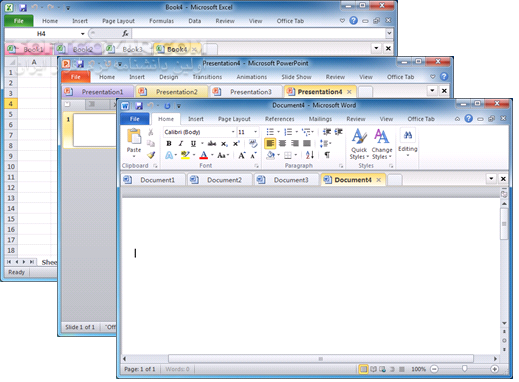 دانلود Office Tab Enterprise 14.50 - دانلود تب در نرم افزارهای آفیس - سافت گذر