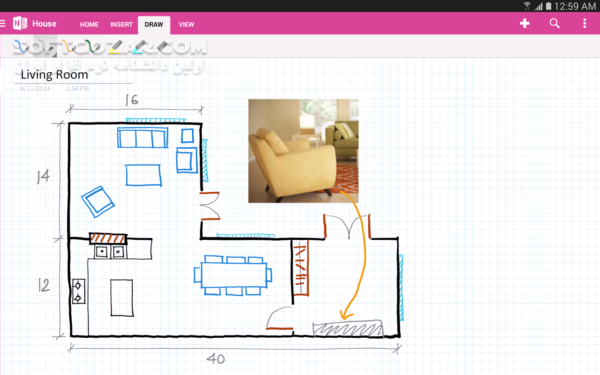 دانلود OneNote 16.0.18730.20056 for Android +11.0 - دانلود وان نوت برای اندروید - سافت گذر