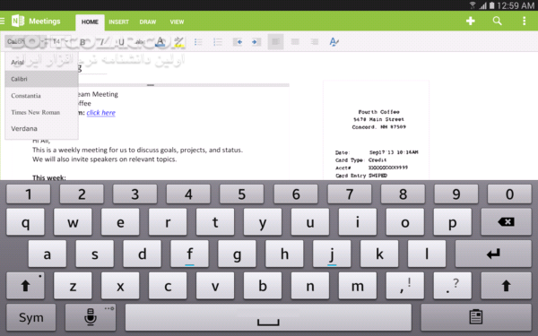 دانلود OneNote 16.0.18730.20056 for Android +11.0 - دانلود وان نوت برای اندروید - سافت گذر