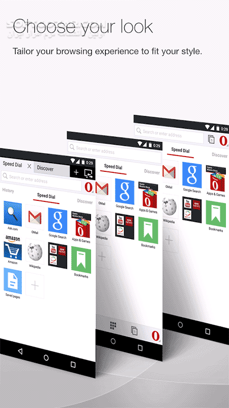 دانلود Opera Mobile 88.3.4661.83672 + GX for Android 9.0 - دانلود اپرا برای اندروید - سافت گذر