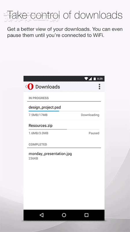 دانلود Opera Mobile 88.3.4661.83672 + GX for Android 9.0 - دانلود اپرا برای اندروید - سافت گذر
