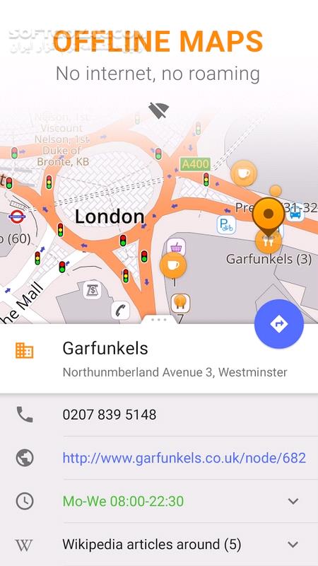 دانلود OsmAnd+ Full Maps & GPS Offline 5.0.0 for Android +8.0 - دانلود نقشه ی اوسم اند برای اندروید - سافت گذر
