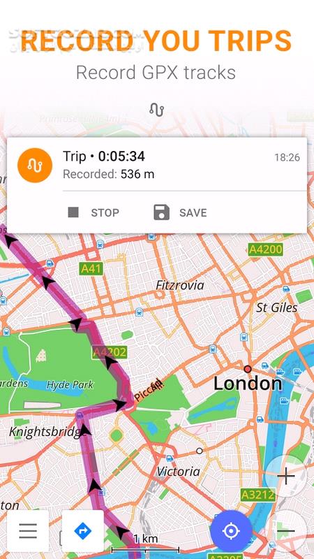 دانلود OsmAnd+ Full Maps & GPS Offline 5.0.0 for Android +8.0 - دانلود نقشه ی اوسم اند برای اندروید - سافت گذر