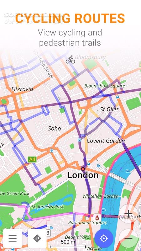 دانلود OsmAnd+ Full Maps & GPS Offline 5.0.0 for Android +8.0 - دانلود نقشه ی اوسم اند برای اندروید - سافت گذر