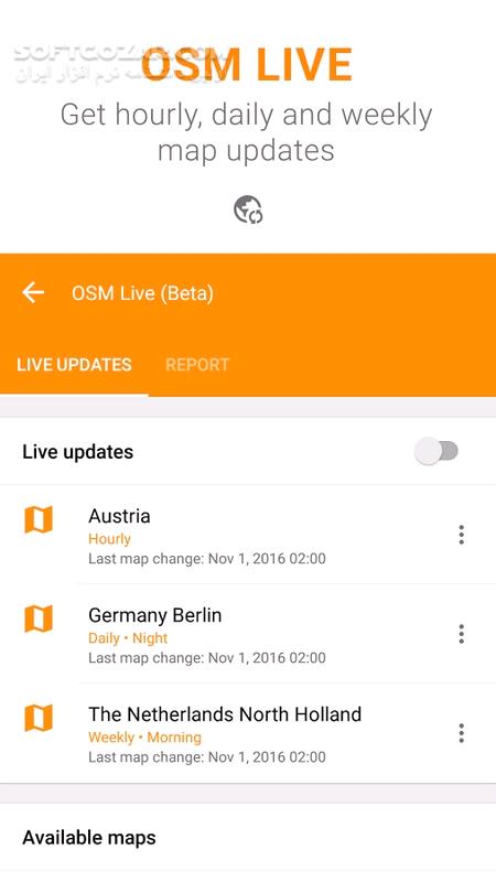 دانلود OsmAnd+ Full Maps & GPS Offline 5.0.0 for Android +8.0 - دانلود نقشه ی اوسم اند برای اندروید - سافت گذر