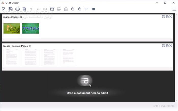 دانلود PDF24 Creator 11.24.0 - دانلود ایجاد و ویرایش فایل‌های پی‌دی‌اف - سافت گذر