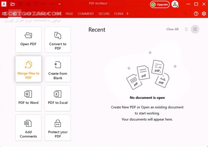 دانلود PDF Architect Pro+OCR 9.1.58.22868 - دانلود ویرایش و تبدیل فایل‌های پی‌دی‌اف - سافت گذر