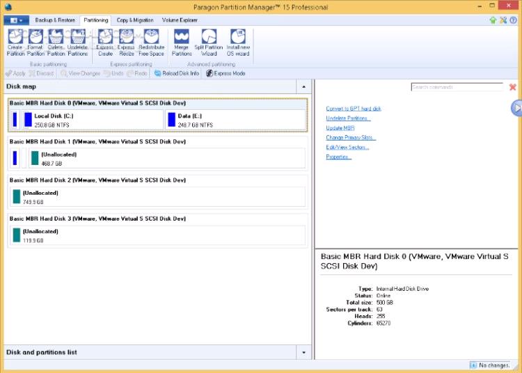دانلود Paragon Partition Manager 15 Professional 10.1.25.779 x86/x64 + Boot Medias - دانلود نرم افزار پارتیشن بندی قوی - سافت گذر