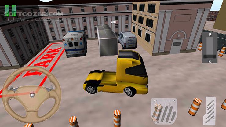 دانلود Parking Truck Deluxe 2.7 for Android - دانلود بازی پارک تریلی برای اندروید - سافت گذر