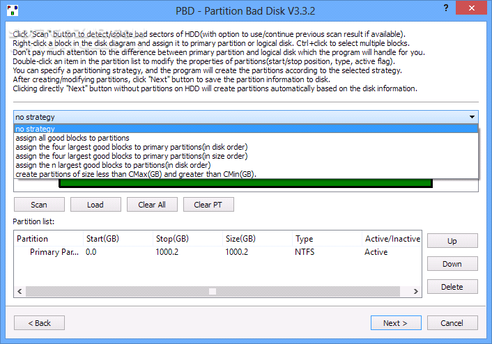 دانلود Partition Bad Disk 3.4.1 + Portable - دانلود اشکال زدایی سکتور خراب - سافت گذر
