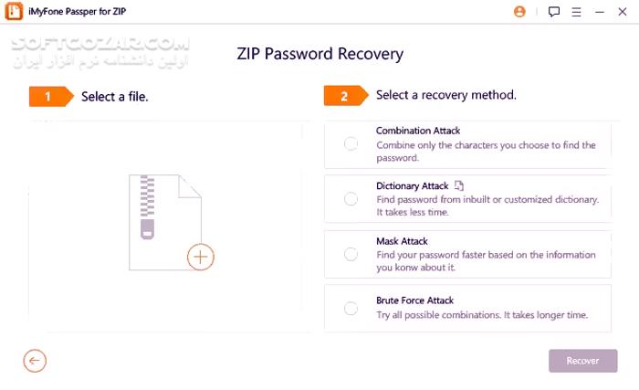 دانلود Passper for ZIP 3.9.3.1 - دانلود بازیابی رمزهای عبور فراموش‌ شده یا گمشده از آرشیوهای زیپ - سافت گذر