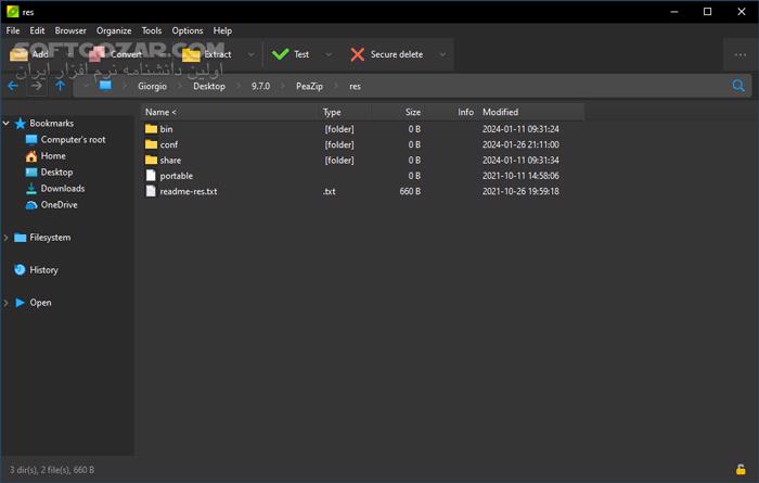 دانلود PeaZip 9.9.0 - دانلود فشرده سازی فایل - سافت گذر