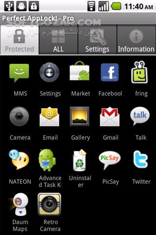 دانلود Perfect App Lock Pro 7.3.3 for Android +3.0 - دانلود رمزگذاری بر روی برنامه ها برای اندروید - سافت گذر