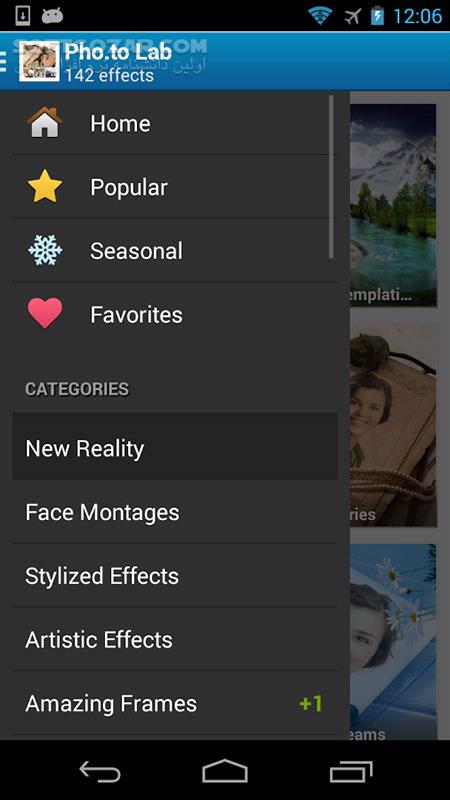 دانلود Photo Lab PRO 3.13.15 for Android +4.1 - دانلود مونتاژ عکس برای اندروید - سافت گذر