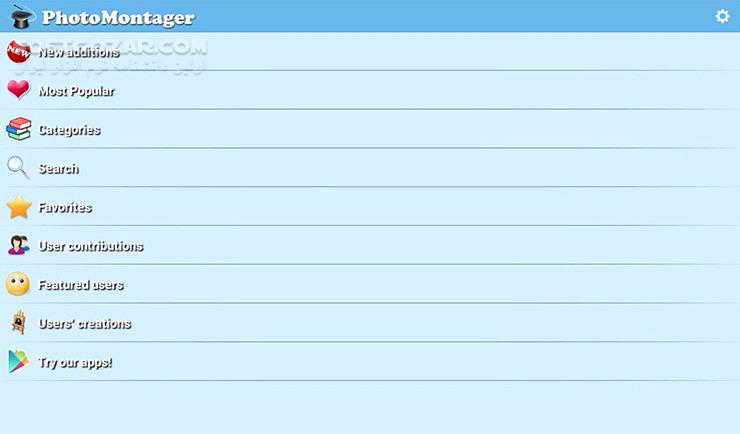 دانلود PhotoMontager Full 3.31 for Android +2.2 - دانلود قاب گذاری بر روی تصاویر برای اندروید - سافت گذر