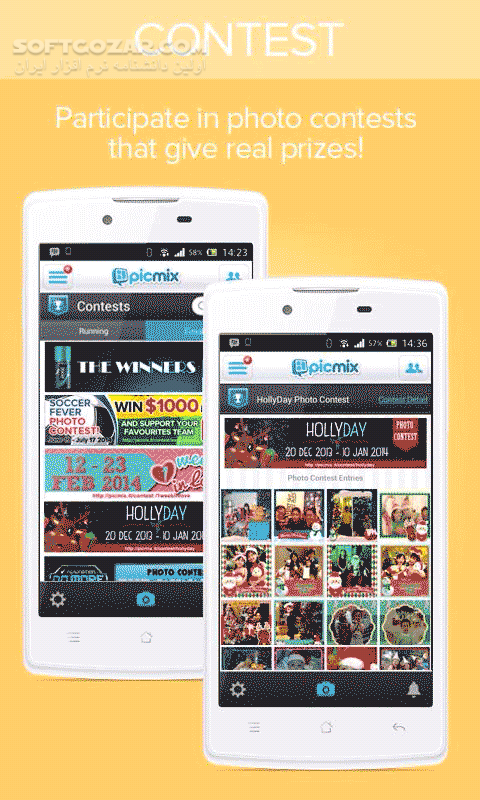 دانلود PicMix 7.7.1 for Android +4.0 - دانلود ترکیب تصاویر پیک میکس برای اندروید - سافت گذر