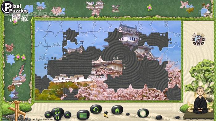 دانلود Pixel Puzzles - Japan - دانلود بازی پازل تصاویر ژاپنی - سافت گذر