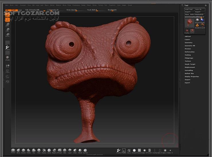 دانلود Pixologic ZBrush 2024.0.3 / 2023.1.1 / 2022.0.7 - دانلود ساخت انیمیشن 3 بعدی - سافت گذر