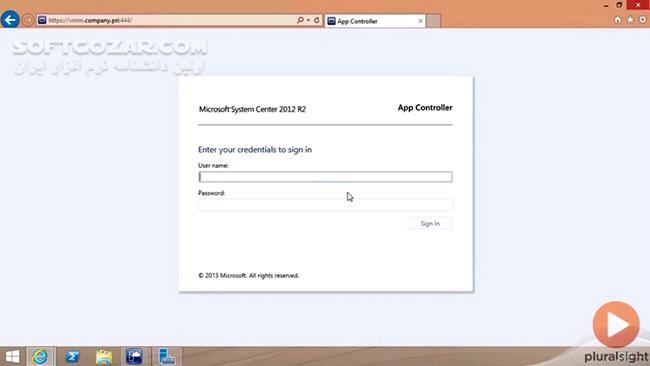 دانلود Pluralsight - System Center 2012 R2 Self Service Virtual Machine Provisioning - دانلود فیلم آموزش سیستم سنتر 2012 آر‌2 – تأمین و تنظیم سلف سرویس ماشین مجازی - سافت گذر
