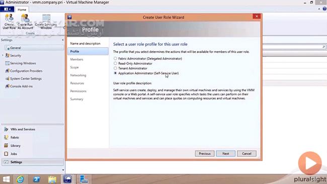 دانلود Pluralsight - System Center 2012 R2 Self Service Virtual Machine Provisioning - دانلود فیلم آموزش سیستم سنتر 2012 آر‌2 – تأمین و تنظیم سلف سرویس ماشین مجازی - سافت گذر