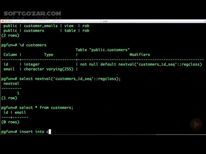 دانلود Pluralsight - A Tour of PostgreSQL - دانلود دوره‌ی آموزش تصویری (بصورت فیلم) پُستگرس‌کیواِل - سافت گذر