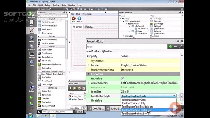 دانلود Pluralsight - Introduction to Qt - A C++ Cross Platform Application Framework - دانلود فیلم آموزش آشنایی با کیوت – چارچوب نرم‌افزاری چندسکویی تحت سی‌پلاس‌پلاس - سافت گذر