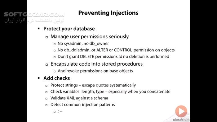 Pluralsight Security and Encryption in SQL Server 2012 and 2014 تصاویر نرم افزار  - سافت گذر