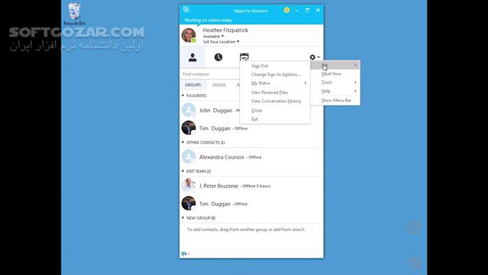 دانلود Pluralsight - Using Skype for Business - دانلود فیلم آموزش استفاده از اسکایپ برای تجارت - سافت گذر
