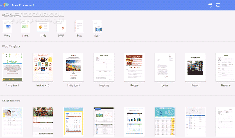 Polaris Office Pro PDF 9 7 1 for Android 4 4 تصاویر نرم افزار  - سافت گذر