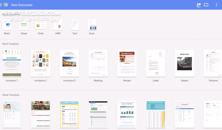 دانلود Polaris Office Pro + PDF 9.8.12 for Android +4.4 - دانلود پولاریس آفیس برای اندروید - سافت گذر