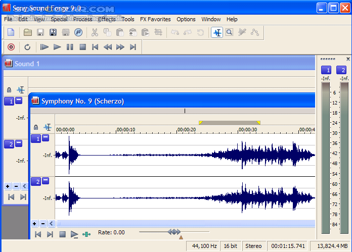دانلود MAGIX SOUND FORGE Pro Suite 17.0.2.109 / 16.1.4.71 / 15.0.0.161 - دانلود ساند فورج ویرایش فایل‌های صوتی - سافت گذر
