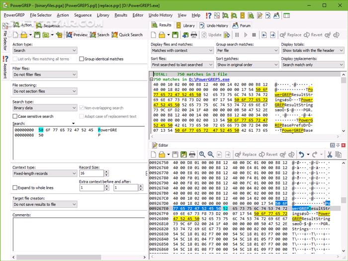 دانلود PowerGREP 5.3.3 - دانلود جستجوی پیشرفته - سافت گذر
