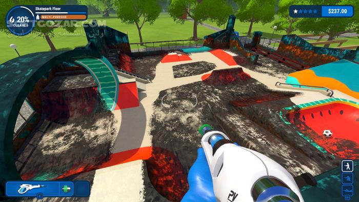 دانلود PowerWash Simulator: Back to the Future v1.5.2 - دانلود بازی شبیه ساز برای کامپیوتر - سافت گذر