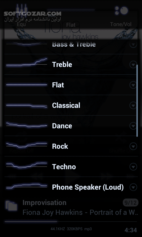 دانلود PowerAMP Music Player 3 Build 976 for Android +5.0 - دانلود قدرتمند ترین پلیر صوتی برای اندروید - سافت گذر