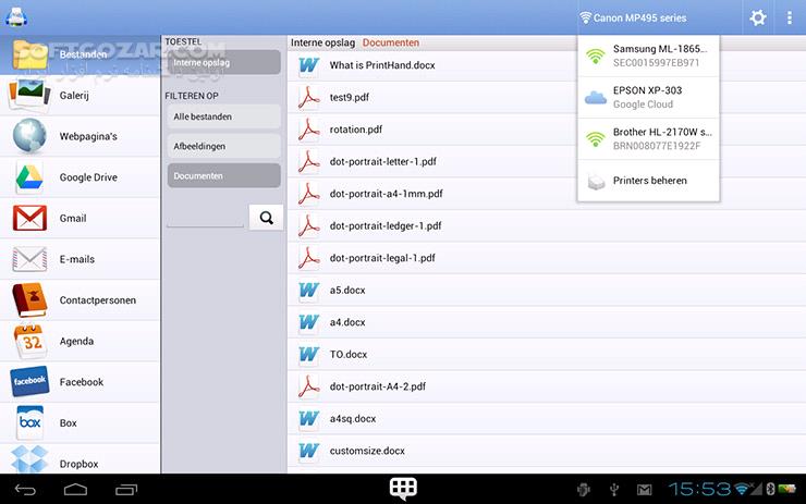 دانلود PrintHand Mobile Print Premium 13.6.1 for Android +2.1 - دانلود برنامه پرینت برای اندروید - سافت گذر